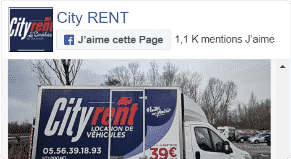 Page Facebook City Rent