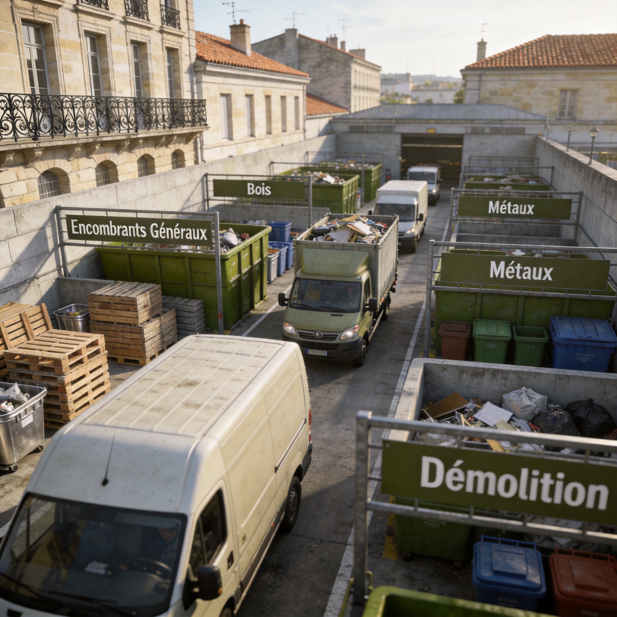 Déchèteries de Bordeaux Métropole : transporter ses encombrants sans multiplier les trajets